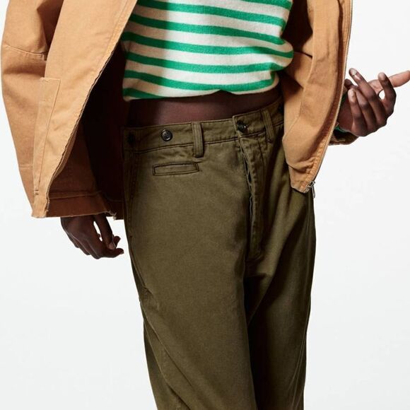 ZARA Cotton Pants Cargo Style Pockets - Picture 9 of 9